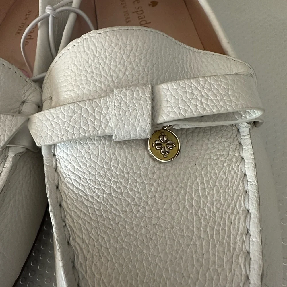 🆕Kate Spade DESI Bow Leather Loafers